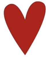 a red heart, for the favourites